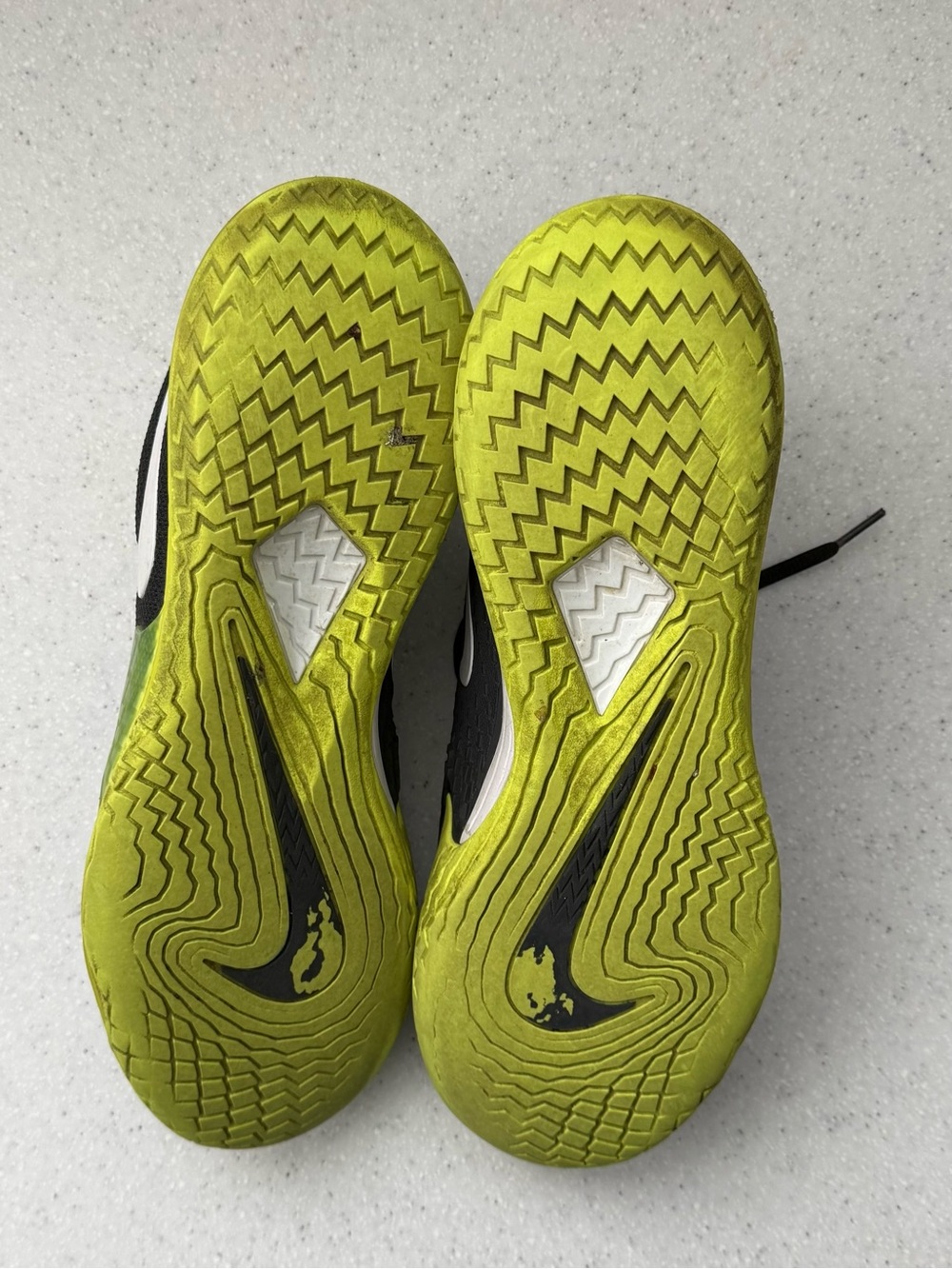 NikeCourt Mens Zoom Vapor Cage 4 Rafa Off Noir Volt DD1579-002 sz 11 Lime Black - Picture 9 of 10